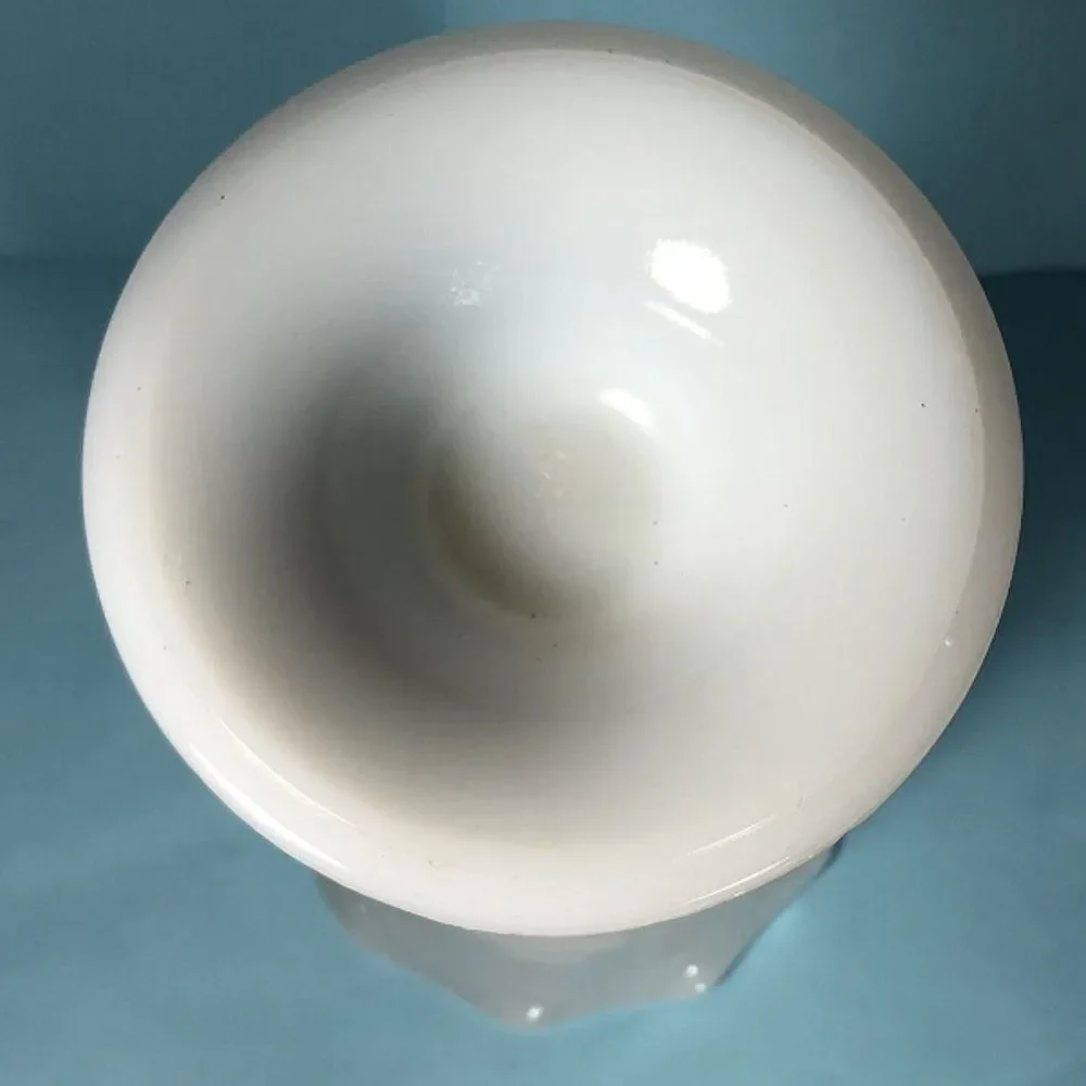 Hobnail Milk Glass Vase